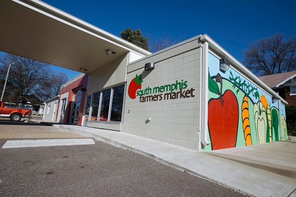 South Memphis Farmers Market is a seasonal farmers market and year-round green grocer