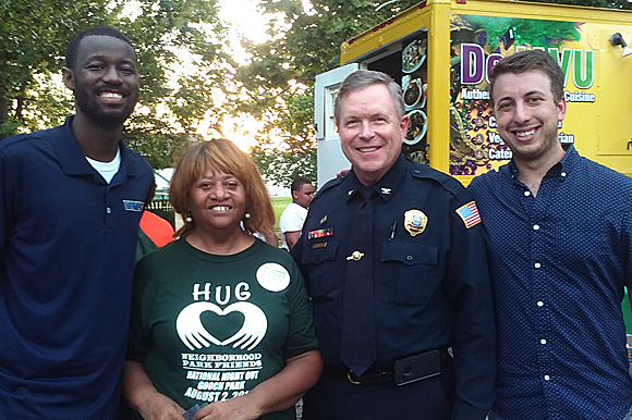 Volunteers from Hug Neighborhood Park Friends hold regular cleanups of Hollywood, University and Gooch parks.