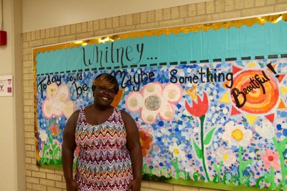 Crystal Bullard’s children started preschool and elementary school at Whitney Achievement Elementary School last year. (Caroline Bauman/Chalkbeat Tennessee)