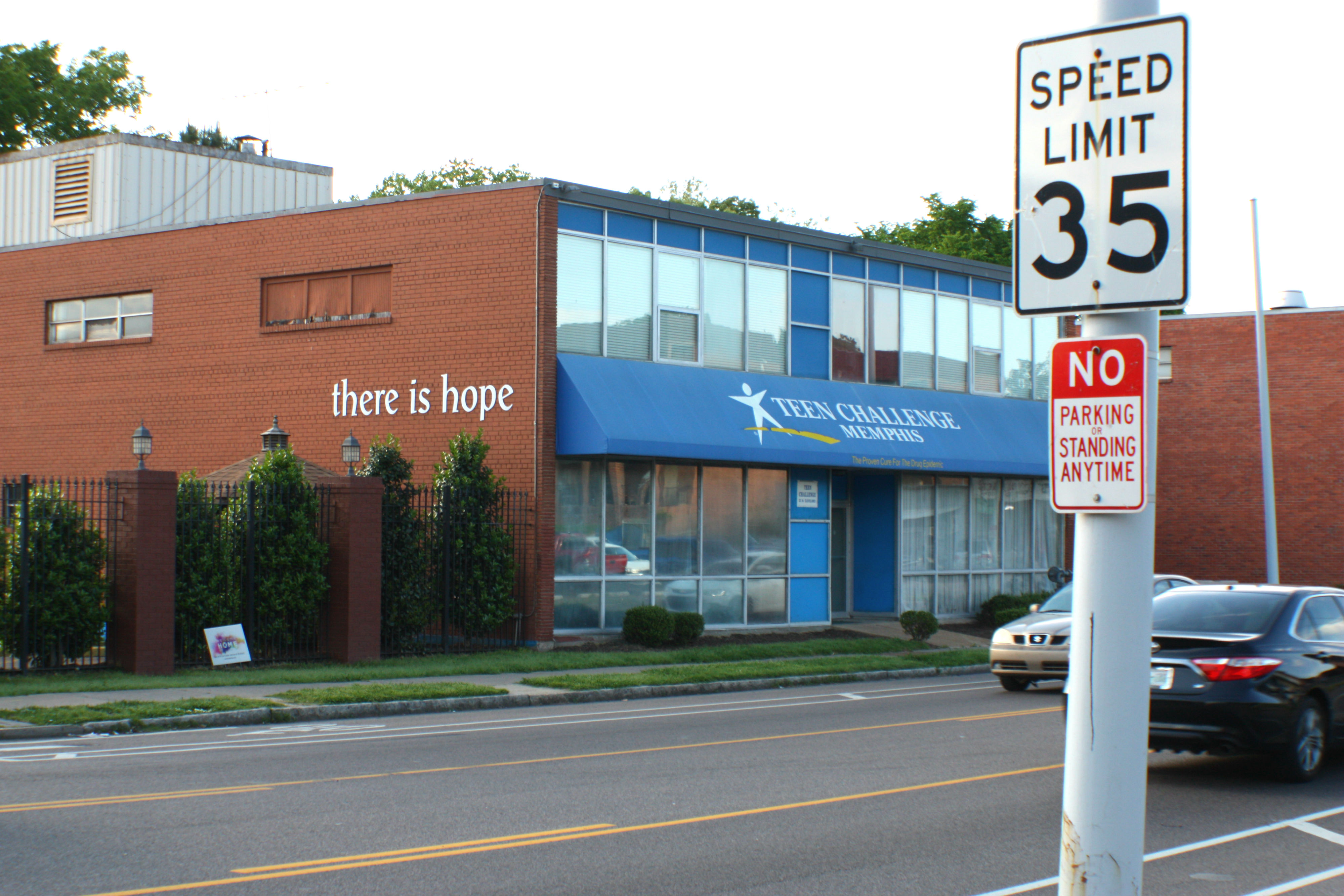 Memphis Adult Teen Challenge, located at 33 North Cleveland Street. The faith-based drug and alcohol treatment program helps men stay clean through Christian teachings, exploring the root of addiction and growing skills and interests. (Cole Bradley)