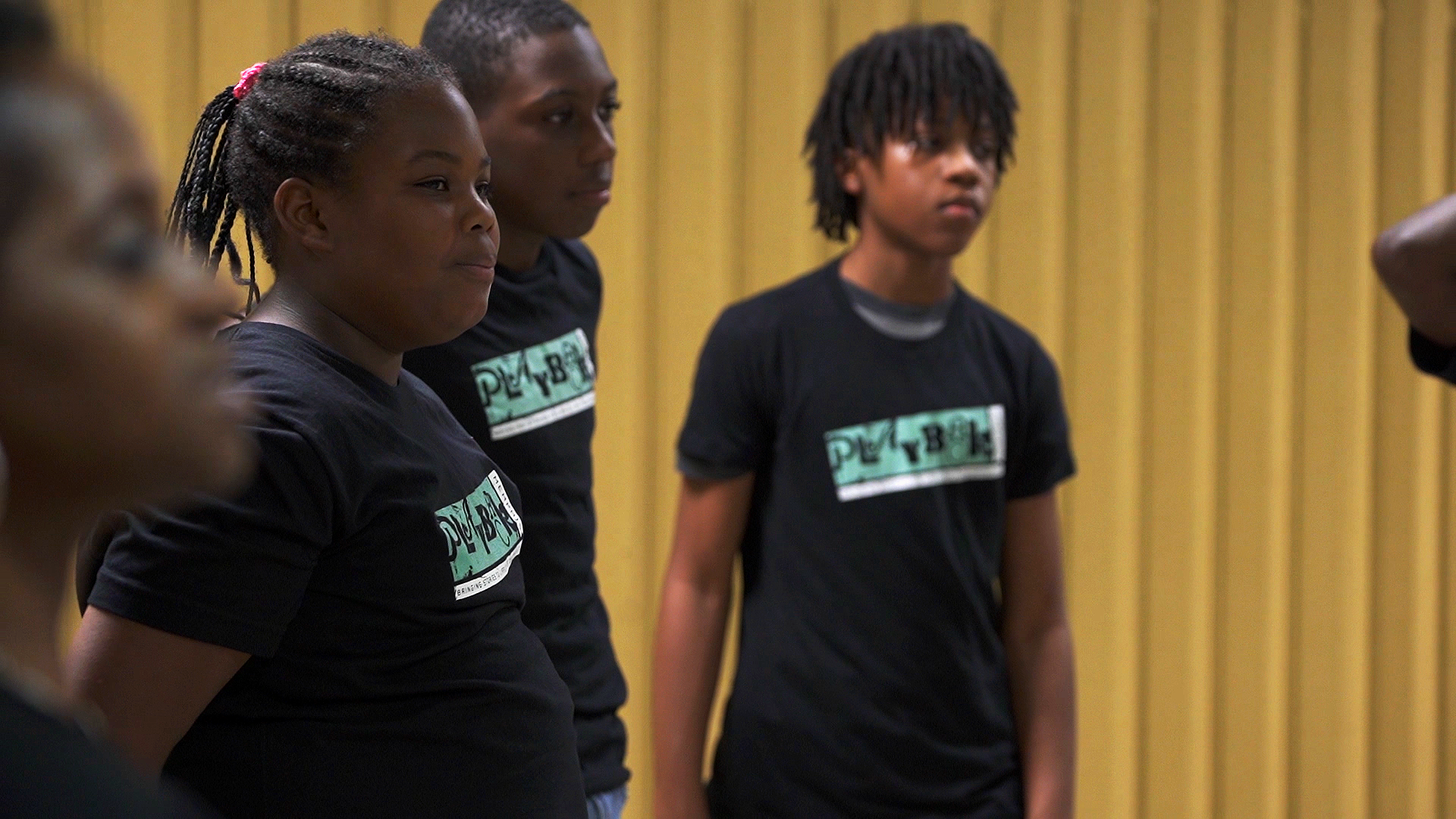 Members of the Playback Memphis Youth Ensemble gave their first performance at the second annual Frayser Matters event. (Playback Memphis)