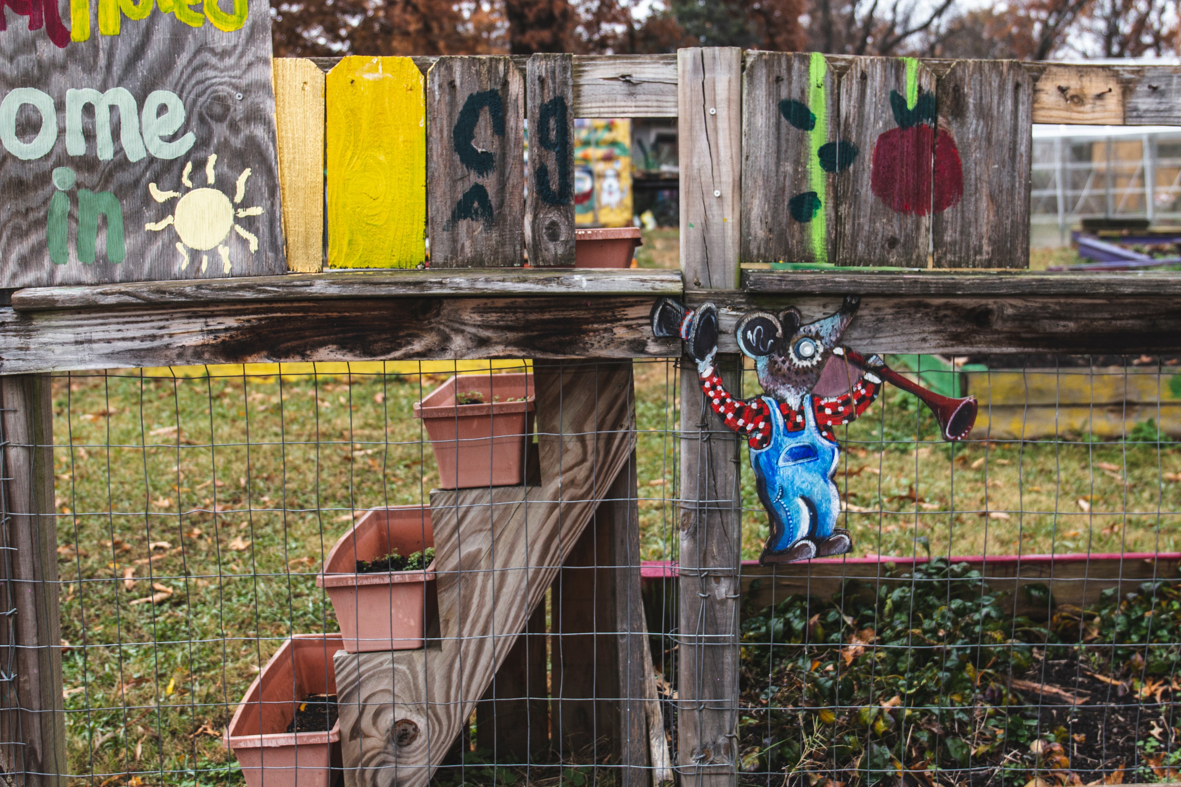 Carpenter Art Garden has redeveloped three vacant lots into community gardens for the Binghampton community. According to Henry Nelson, they're in the works of acquiring more land in an effort to reverse blight. (Kirstin Cheers)