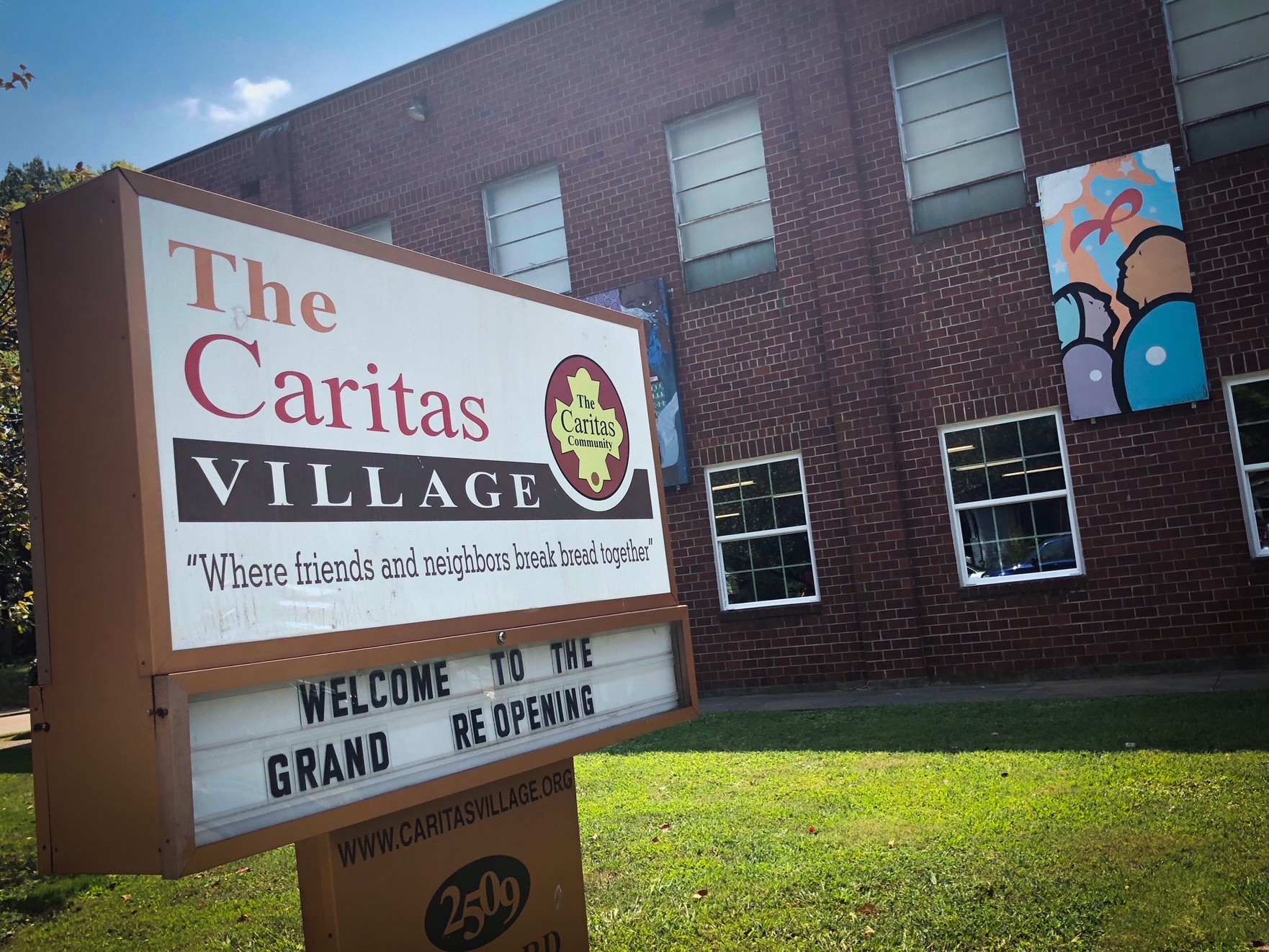 Caritas is located at 2509 Harvard Avenue. The building was originally an masonic lodge. (Shelda Edwards)