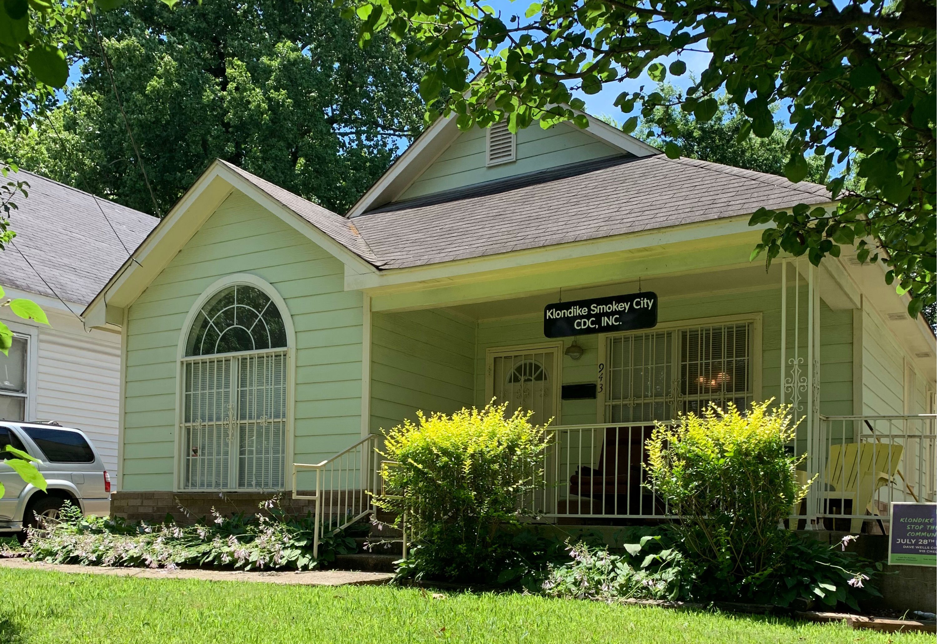 The Klondike Smokey City CDC is located on Vollintine in a repurposed house. It's bright and sunny, but small compared to many Memphis-based CDCs. (Submitted) 