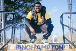Zay grew up in Binghampton and wants to change the perception of the community, as well as leave his mark on Memphis, through his fashion design.(Photo Credit: Brandon Dahlberg)  
