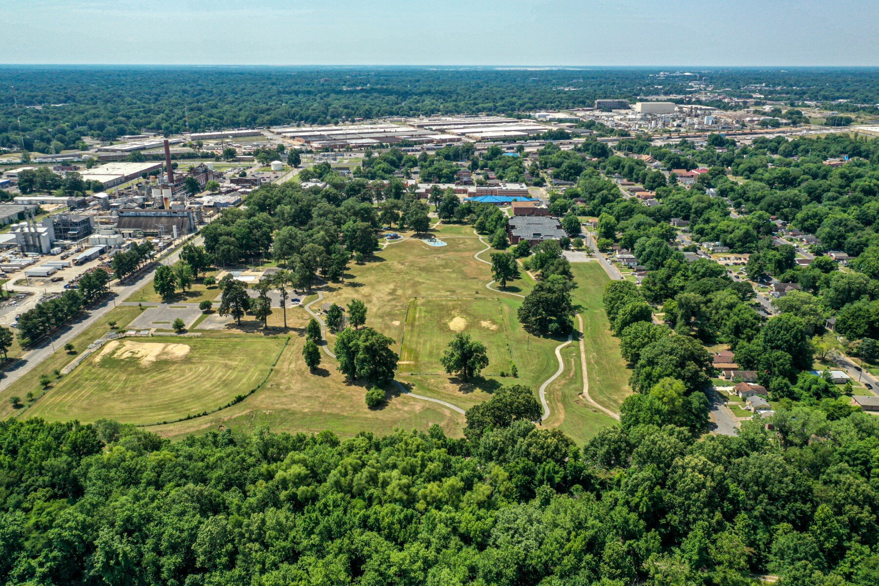 The Douglass community was established by William Rush-Plummer. He was given 40 acres of land after his emancipation and named it in honor of Frederick Douglass.Douglass Park is a crowning jewel in the neighborhood. (Forever Ready)