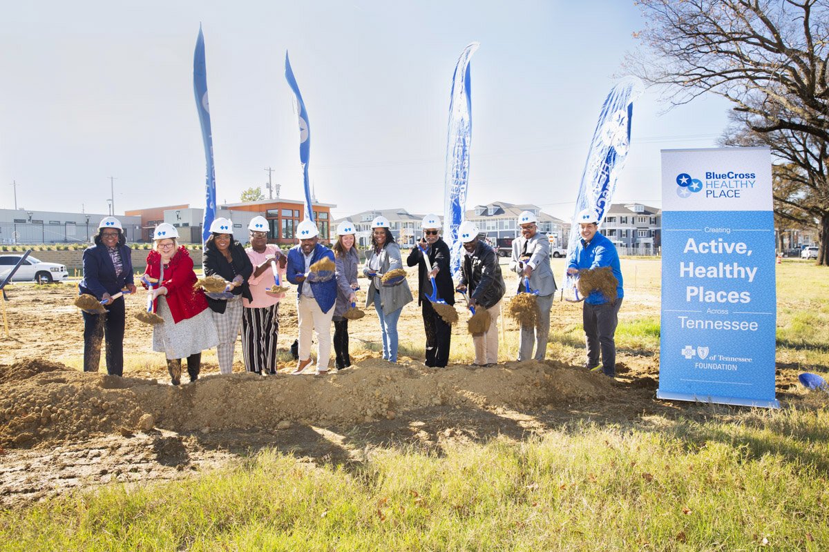 Work has begun on the BlueCross Healthy Place at Foote Park, a $750,000 investment in South City.