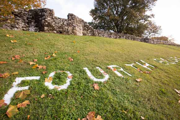 A hill facing the Mississippi River gives Memphis Park a new name, Memphis Bluff.