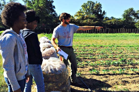 Girls Inc. Frayser Youth Farm Manager Miles Tamboli