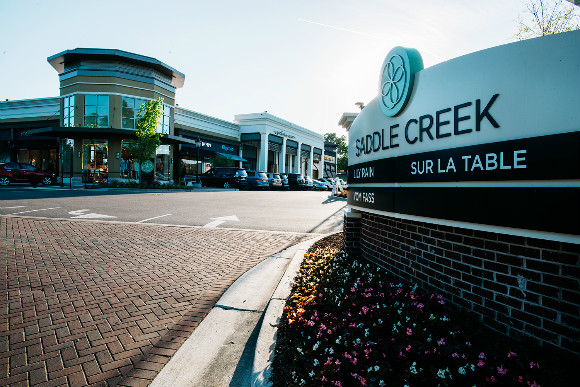 Saddle Creek shopping center in the Central Business District of Germantown, TN.