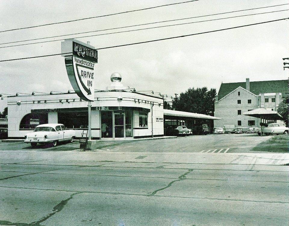In the 1940s, Krystal restaurant opened at Summer and National. The intersection has been a major commercial hub since the 1890s. (High Ground)