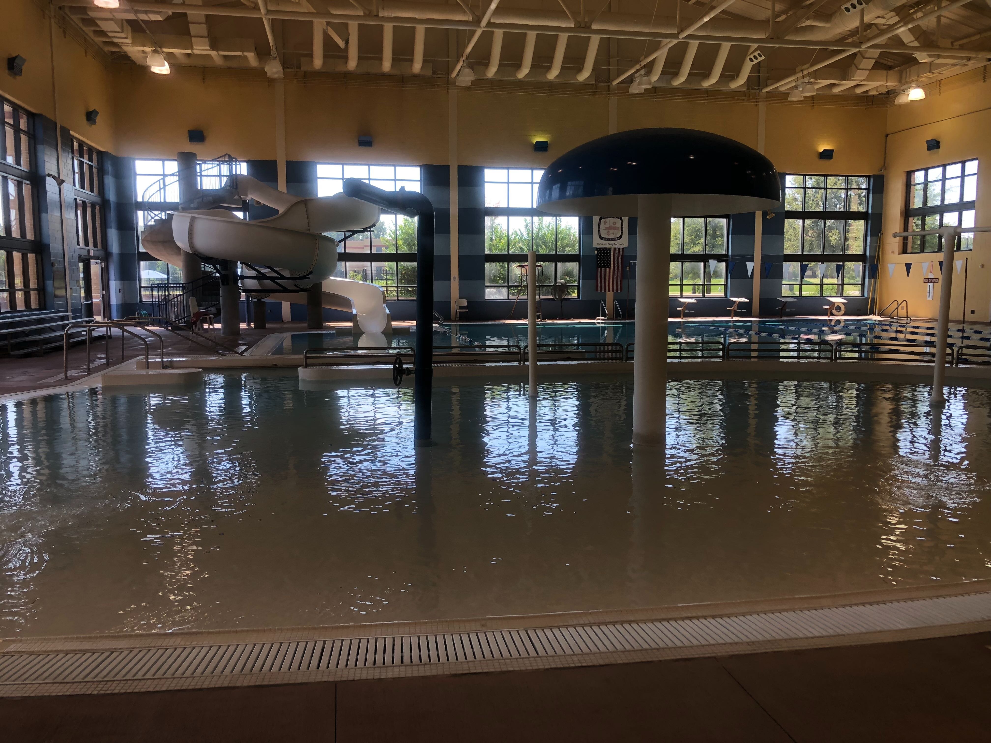Hickory Hill Community Center has an indoor pool. The city operates less than five indoor pools across Memphis. (A.J. Dugger III) 