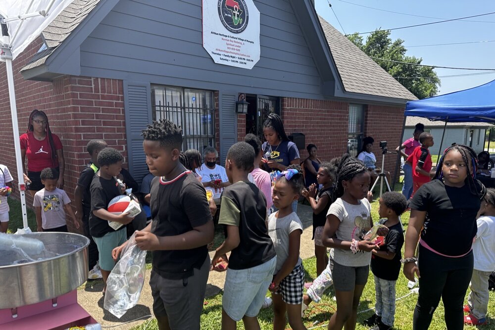 Scenes from the June 24 carnival at Afrikan Village Institute in Klondike.