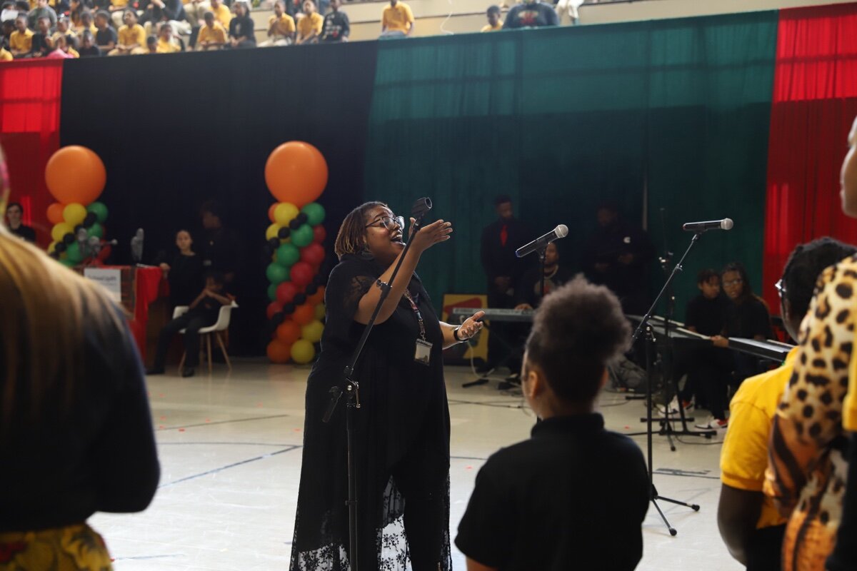"This was truly an epic concert of dance, singing, poetry, and Black Excellence," writes Reginald Johnson. "What a befitting celebration of life, love, and legacy on the cusp of Black History Month."