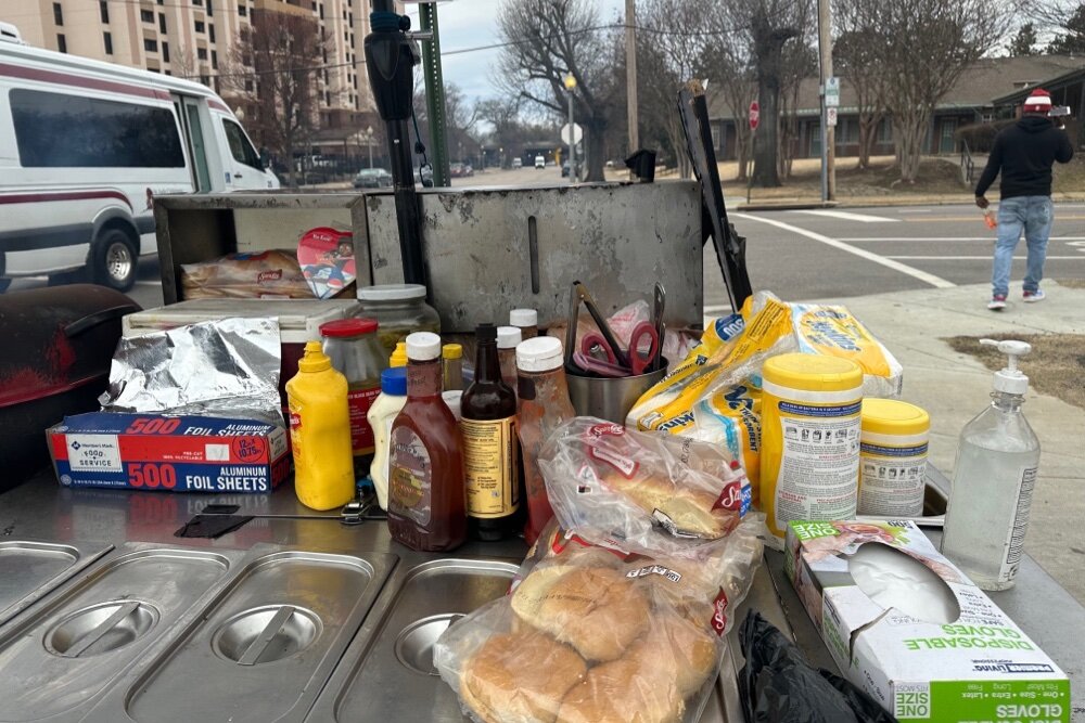 She moved to Memphis from Chicago in 1976, which is where she got the idea of cooking hot dog stand-style.