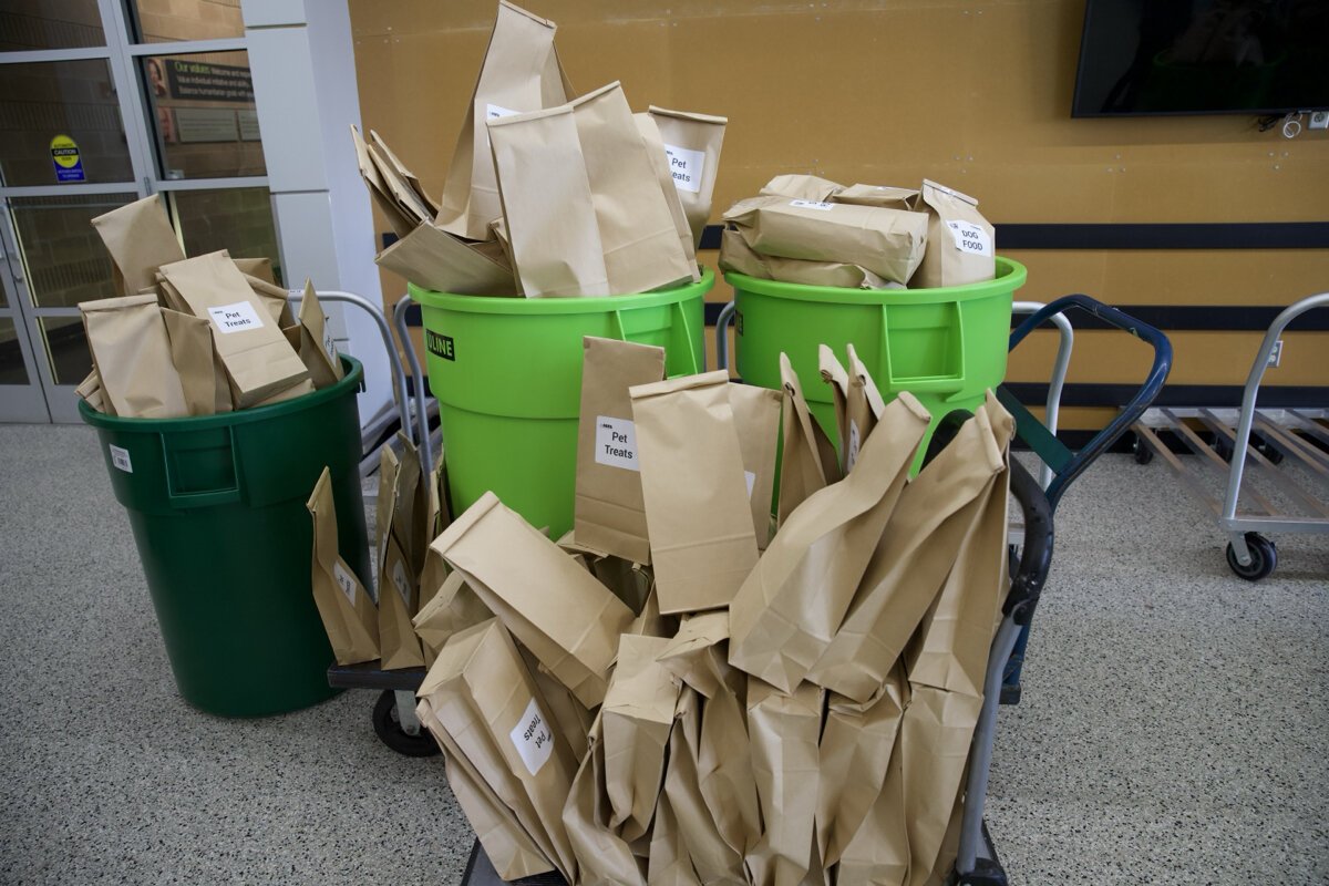 It's not just human food that MIFA delivers to seniors. "A lot of volunteers witnessed some of the seniors sharing a portion of their own food with their pets," says Ashley Gibson, Volunteer and Engagement Coordinator for Memphis Public Libraries.