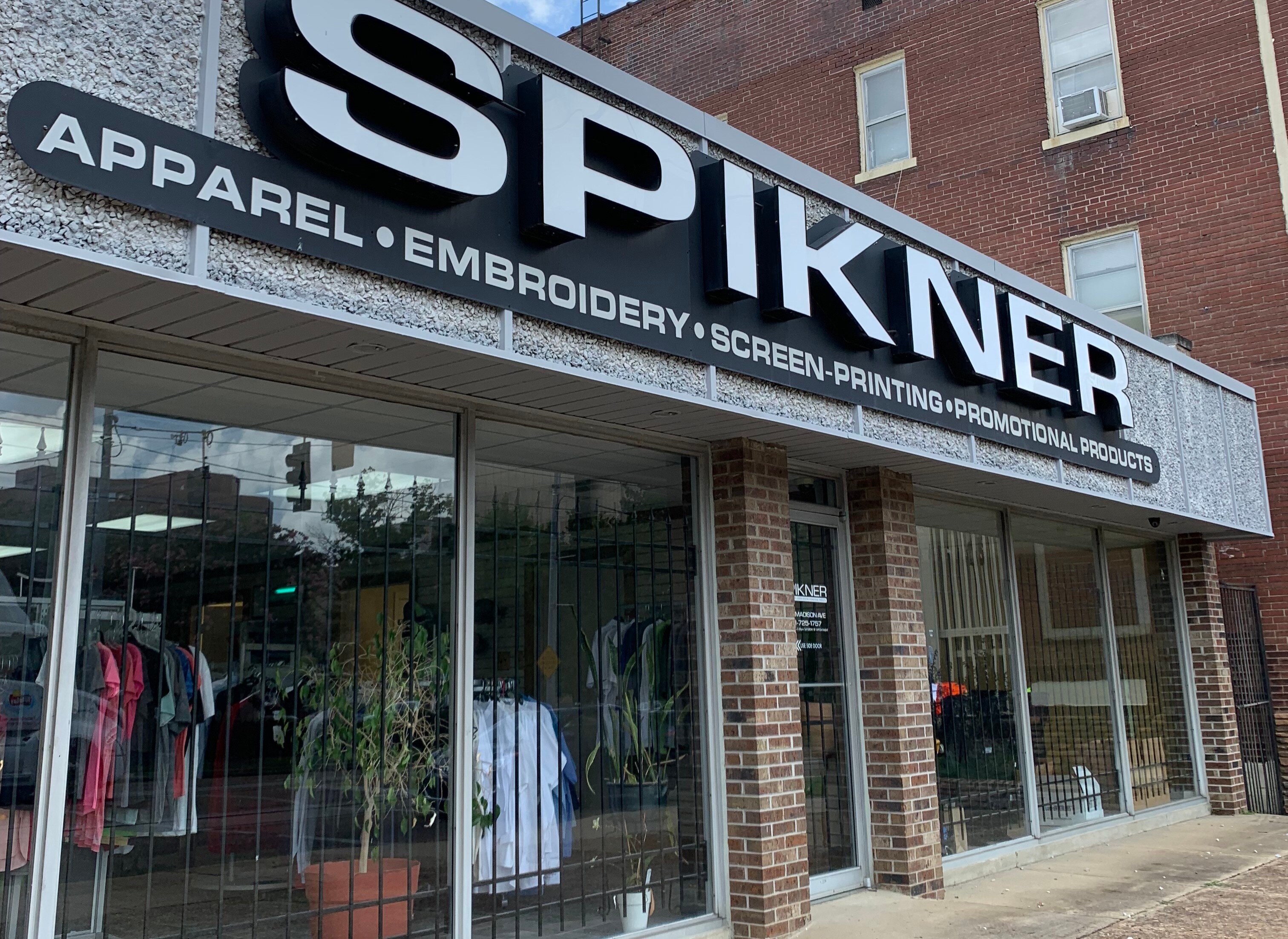 Spikner Embroidery and Screen-Printing is located at 1210 Madison Avenue in Madison Heights and has been in operation for 24 years. (Ashlei Williams)