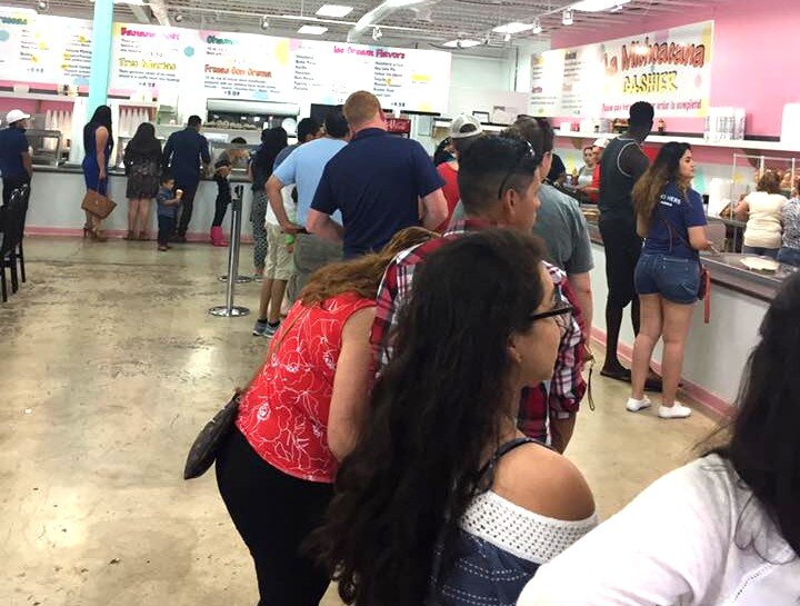 Don't be intimidated by the long lines at La Michoacana's Summer Avenue location. They move quickly and the reward is worth the wait. (Josh McLane, La Michoacana) 