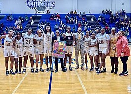 The Golden Wildcats held both boys' and girls' 2021/2022 county titles for the first time in 37 years. (submitted)
