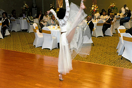 A dancer performs at the Orange Mound Progressive Club's centennial celebration in September 2019. (Submitted, Tyrone P. Easley)