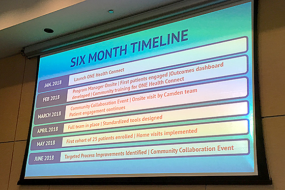 The benchmarks for the next six months lay out the priorities for the One Health partnership. 