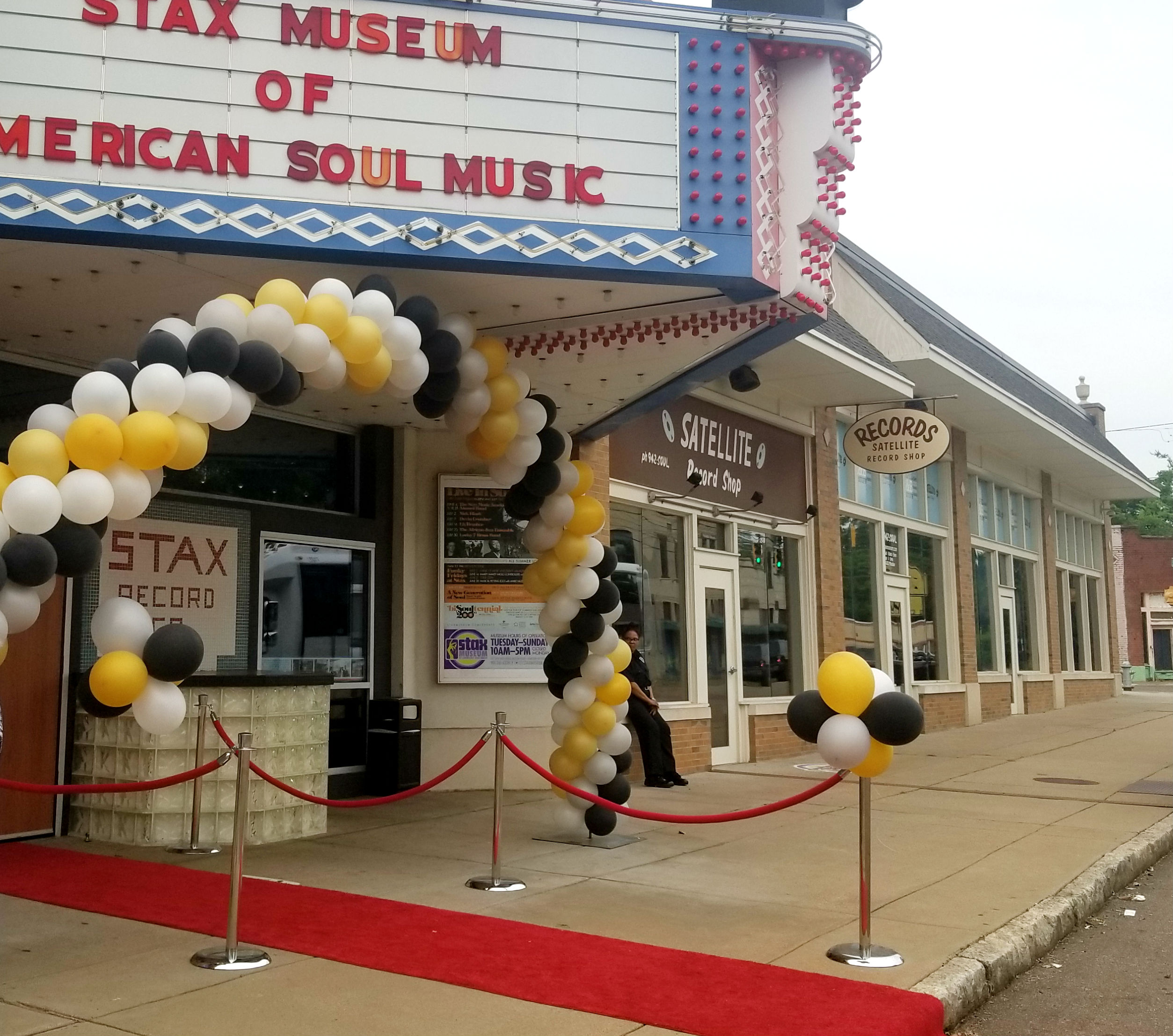 The Stax Museum of American Soul Music was decked out with balloon arches and a red carpet for Senior Prom, hosted by Shelby County Mayor Lee Harris. (Baris Gursakal)