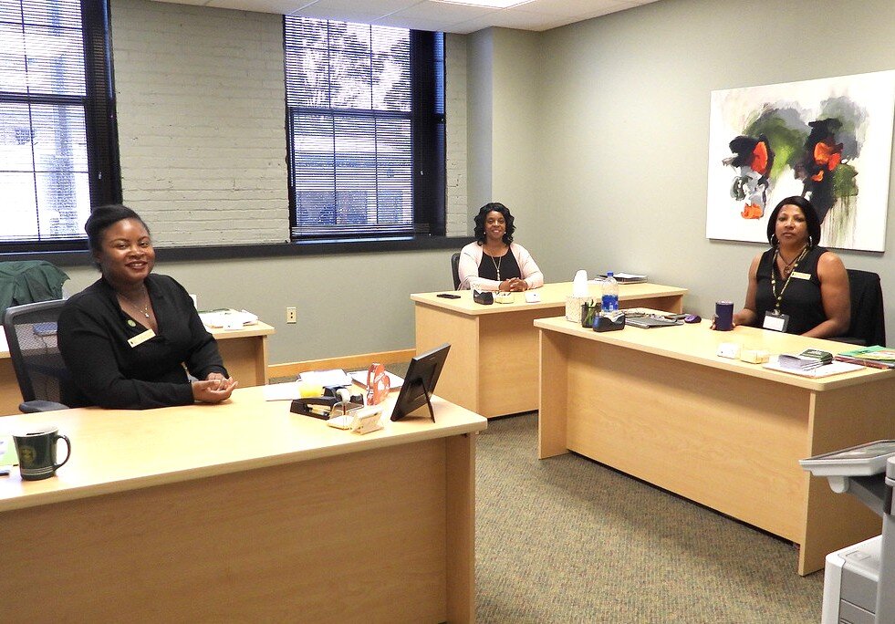 The staff of the Greater Memphis Financial Empowerment Center are working remotely now but are still serving existing and new clients with their financial health. (RISE Foundation)