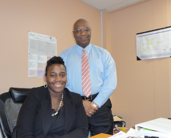 Tiffany Turnage, program director and Reginald Milton, executive director of the South Memphis Alliance. (Tamara Williamson)