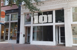The DMC has turned a vacant storefront into a rotating gallery and event space called The 101.