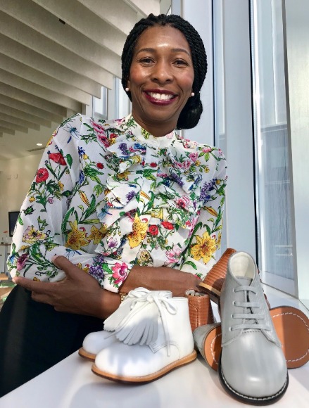 Yolandra Rodgers operates an e-commerce business out of her home in South City. (Lesley Young)