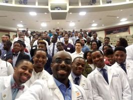 Baptist Memorial Health Care along with several partners recently hosted a “Black Men in White Coats” youth summit designed to help pave the way for minority students to pursue a career in medicine.