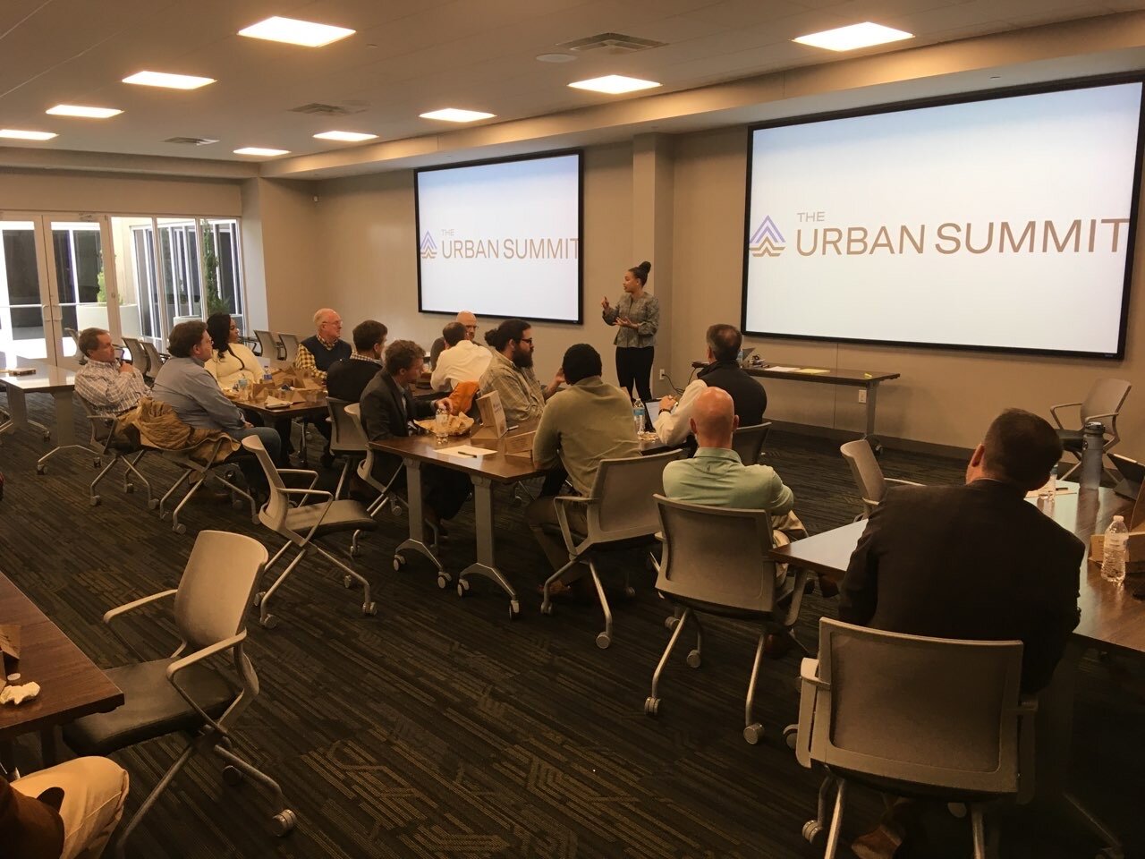Urban Summit hosted a luncheon for business owners and influencers to discuss about how businesses can work together to create thrives workplaces for all. (Urban Summit)